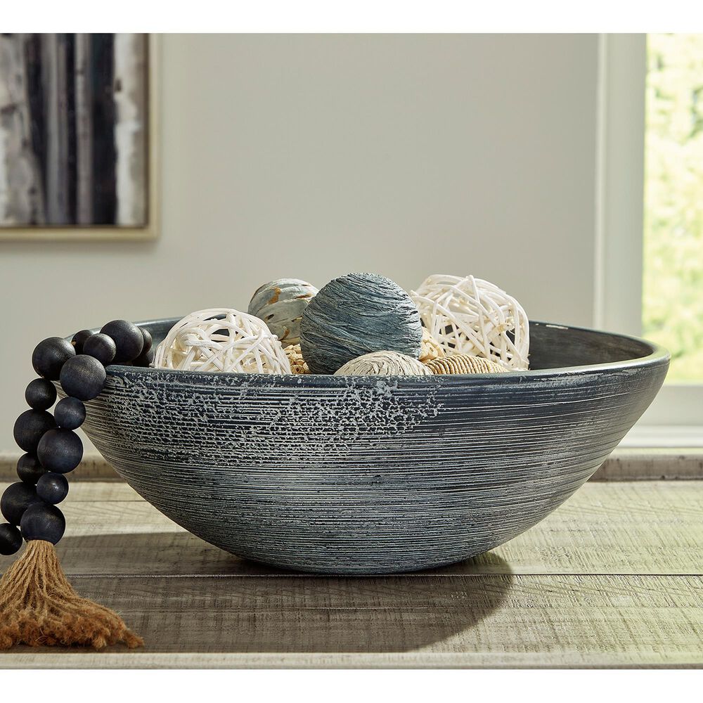 Ashley Meadie Bowl in Distressed Blue, , large
