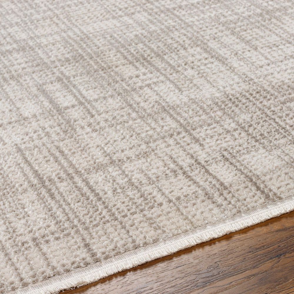 Surya Masha Geometric 2&#39; x 3&#39; Ivory, Cream, Gray and Light Brown Area Rug, , large