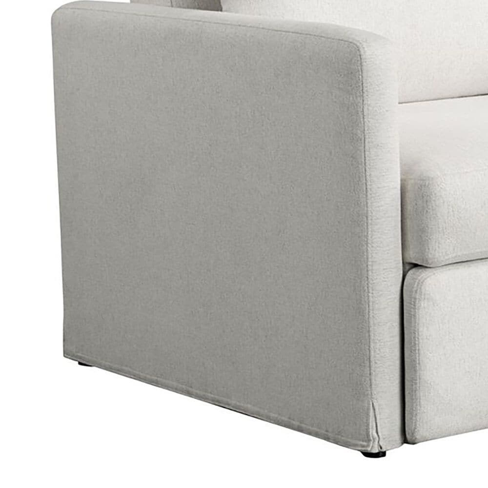 Lifestyle Solutions Blair Convertible Chair in Cream, , large
