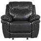 Crystal City Isabella Manual Rocker Recliner in Gray, , large