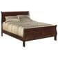 Ashley Alisdair King Sleigh Bed in Dark Brown, , large