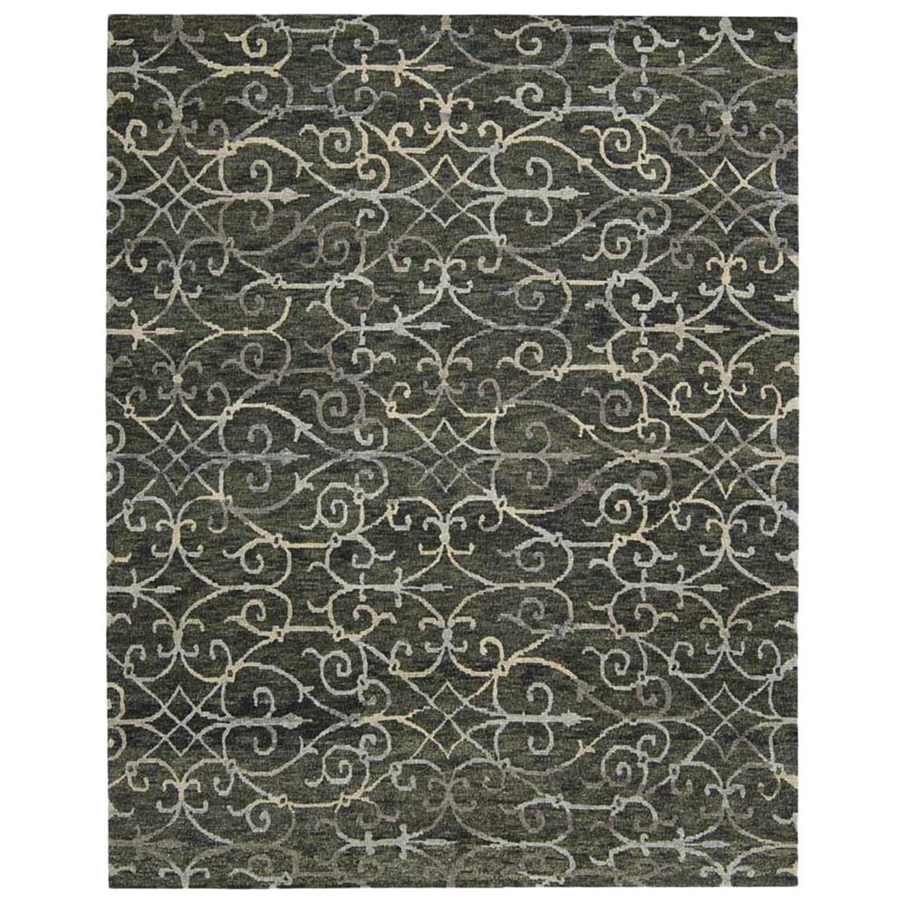 Nourison Tahoe Modern MTA05 7'9" x 9'9" Charcoal Area Rug, , large