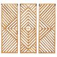 Maple and Jade 35" x 12" Wall Decor in Brown (Set of 3), , large
