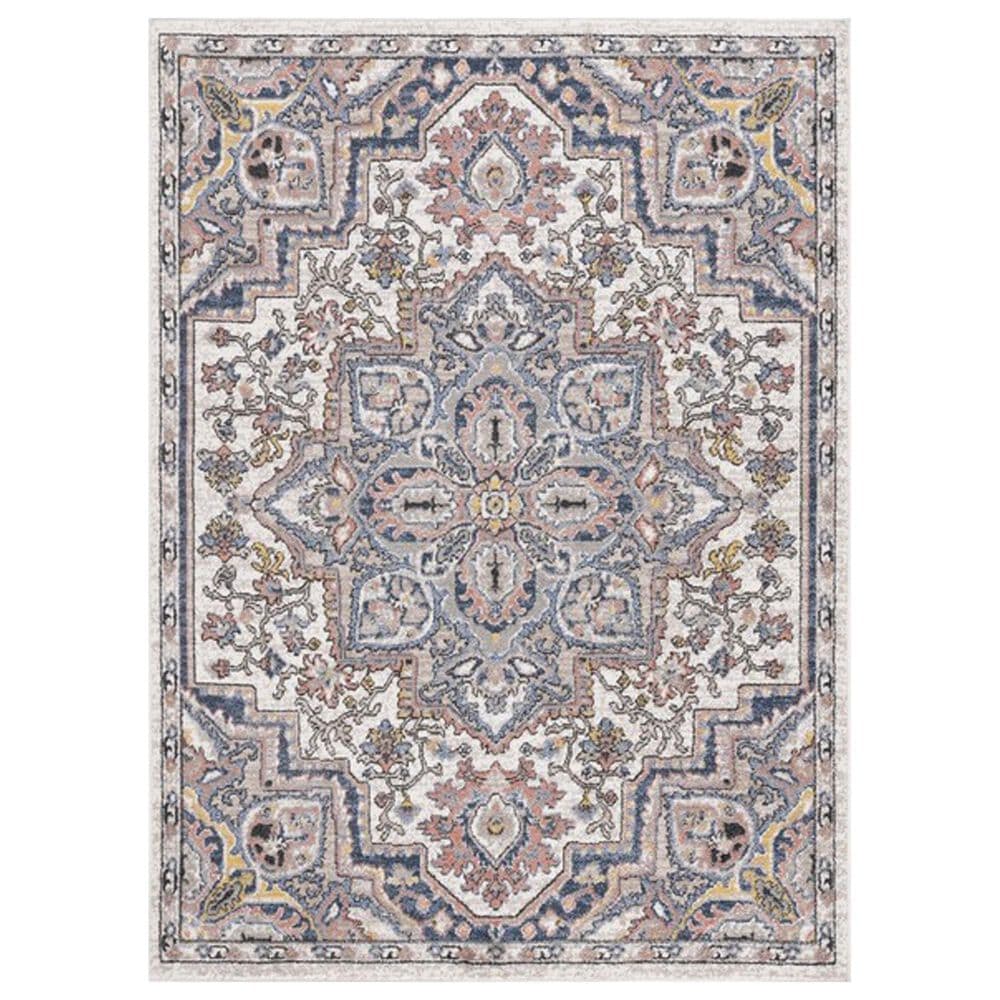 Safavieh Astoria 8" x 10" Ivory and Beige Area Rug, , large