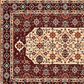 Oriental Weavers Lilihan Oriental 1802W 2" x 3" Red and Ivory Scatter Rug, , large
