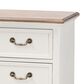 Baxton Studio Amalie 4-Drawer Accent Storage Cabinet in White and Oak, , large