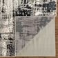 Feizy Micah 8" x 10" Black and Silver Area Rug, , large