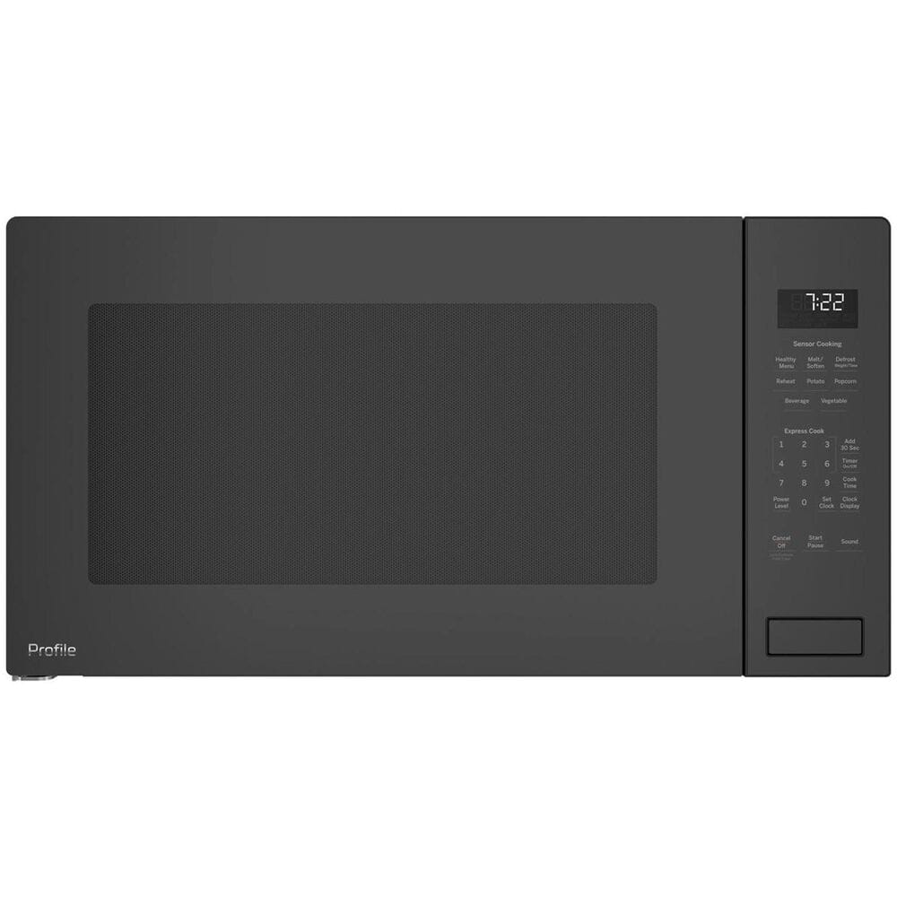 Ge Profile 2 Cu Ft Built In Sensor Microwave Oven Dark Gray Nebraska Furniture Mart Ge Profile 2 Cu Ft Built In Sensor
