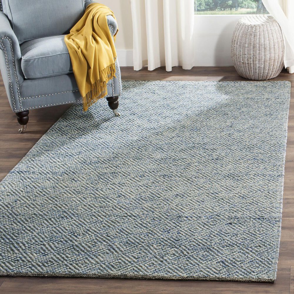 Safavieh Natura NAT503B 4&#39; x 6&#39; Blue Area Rug, , large