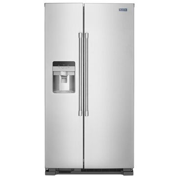 Maytag 25 Cu. Ft. Side By Side Refrigerator in Stainless Steel, , large