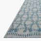 Loloi Easton Fog and Teal 7"10" x 10" Indoor/Outdoor Area Rug, , large