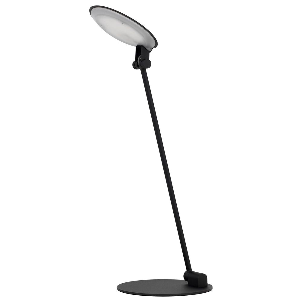 Cal Lighting Monodisc Desk Lamp in Sand Black, , large