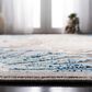 Safavieh Cabana CBN801F 3" x 5" Grey and Blue Indoor/Outdoor Area Performance Rug, , large