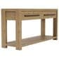 Shannon Hills Davie 2-Drawer Sofa Table in Pale Oak, , large