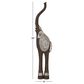 Maple and Jade Eclectic Elephant Sculpture in Brown and Silver, , large