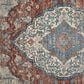 Feizy Marquette 7"10" x 9"10" Gray and Multicolor Area Rug, , large