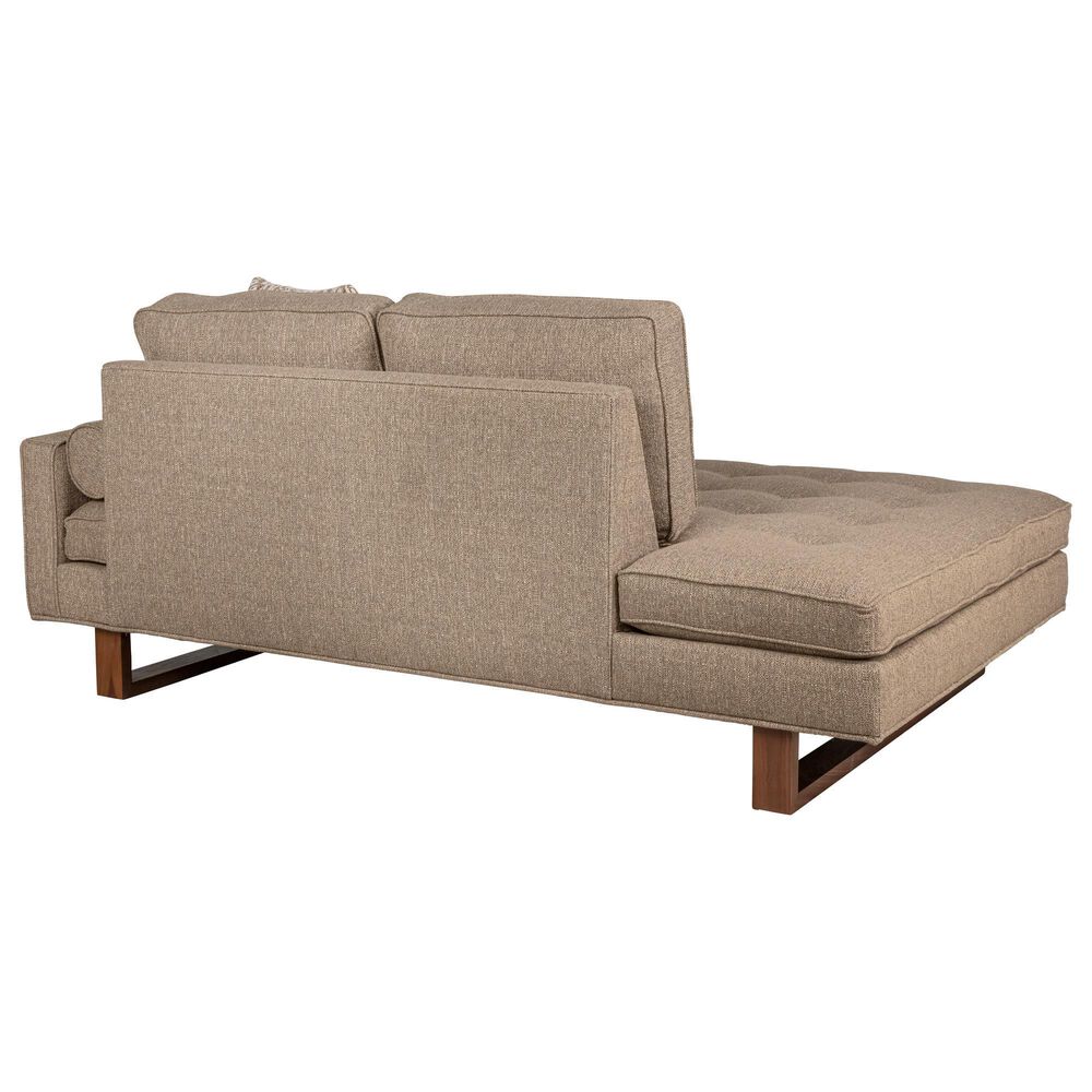 Jonathan Louis Bennett Right-Facing Chaise in Zuri Stone, , large