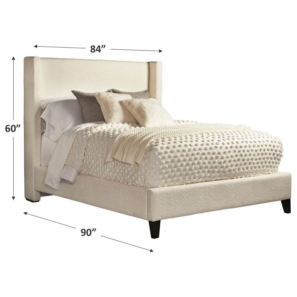 Simeon Collection Angel King Bed in Himalaya Ivory, , large