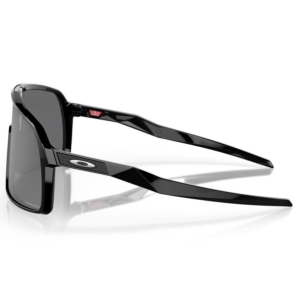 Oakley Sutro Sunglasses with Prizm Black Lenses in Polished Black, , large