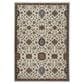 Oriental Weavers Aberdeen Garden 3"3" x 5" Ivory Area Rug, , large