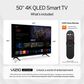 VIZIO 50" Class Quantum 4K QLED Ultra HD with HDR in Black - Smart TV, , large