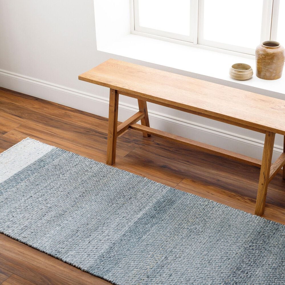 Surya Abby 2&#39;6&quot; x 8&#39; Blue Runner, , large