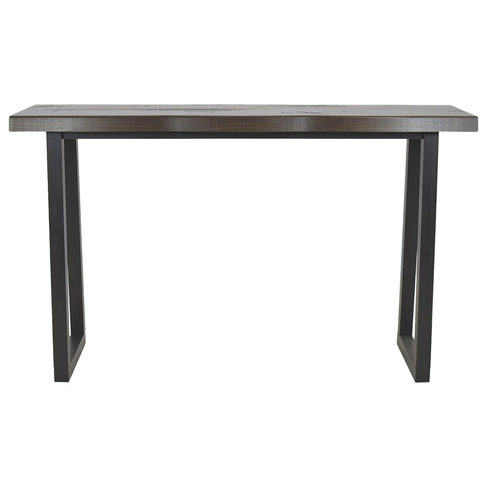 Steve Silver Jennings Sofa Table in Distressed Cherry and Ebony, , large
