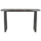 Steve Silver Jennings Sofa Table in Distressed Cherry and Ebony, , large