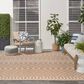 Nourison Positano Southwestern Jute 7" x 10" Indoor/Outdoor Area Rug, , large
