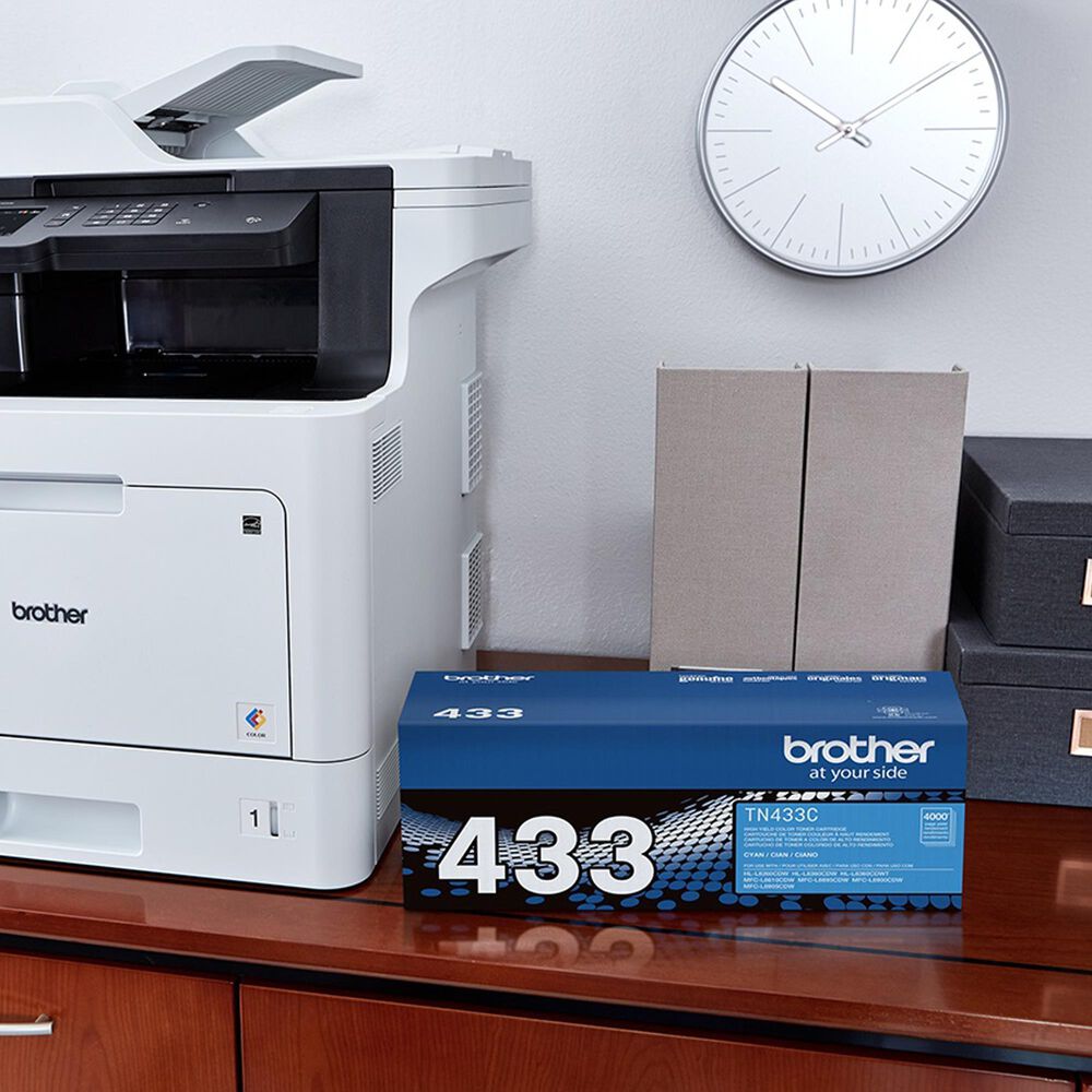 Brother High-Yield Toner Cartridge in Cyan, , large