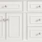 James Martin Vanities Lorelai 72" Double Vanity in Bright White with 3 cm Arctic Fall Solid Surface Top, , large