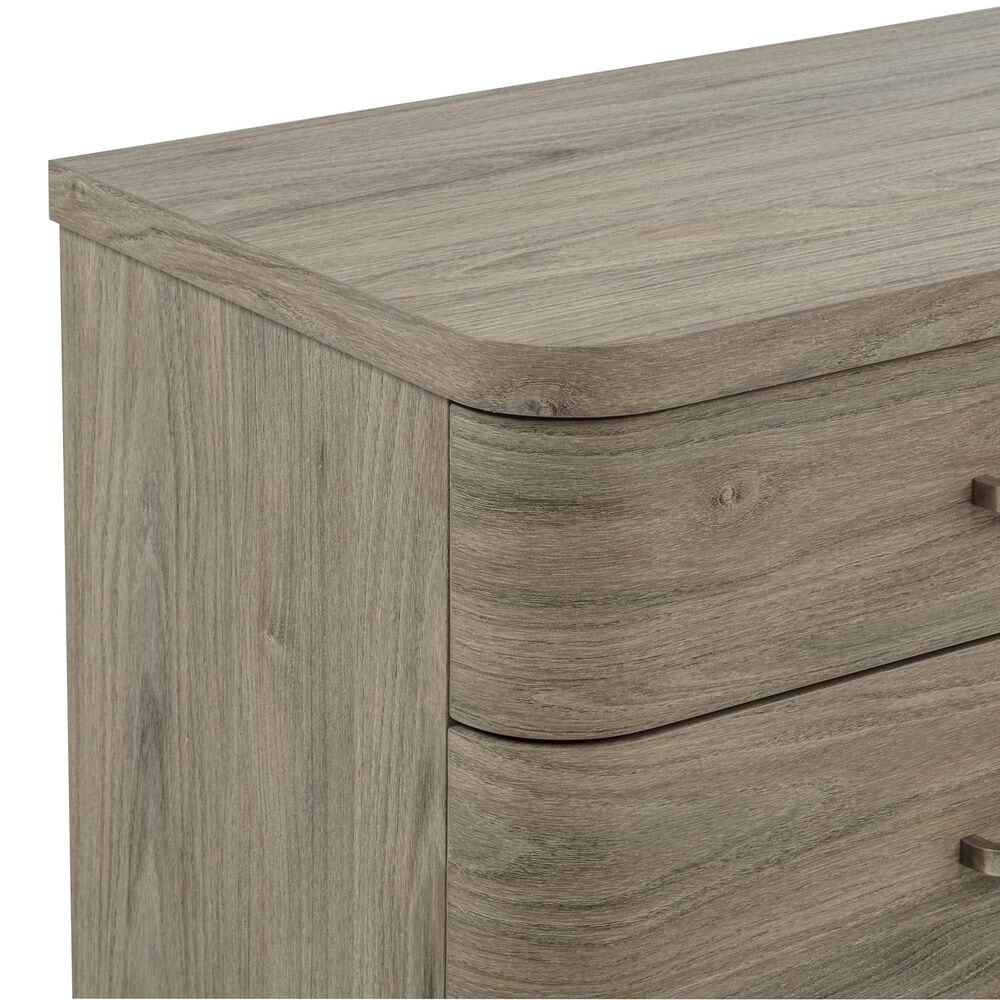 Crown Mark Veranda Queen Upholstered Panel Bed with Dresser, Chest, and Two Nightstands in Khaki, , large