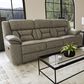 Mayberry Hill Engage Manual Reclining Sofa in Corral Gray, , large
