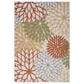 Nourison Aloha ALH05 5"3" x 7"5" Ivory and Multicolor Indoor/Outdoor Area Rug, , large