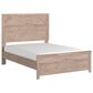 Ashley Senniberg Full Panel Bed in Light Browna and White, , large