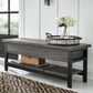 Ashley Rhyson Storage Bench in Gray, Brown and Black, , large