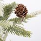 The Gerson Company 3-Piece Pine Trees with Wrapped Base Set in Green, Black and White, , large