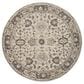 Feizy Eaton 10" Round Gray Area Rug, , large