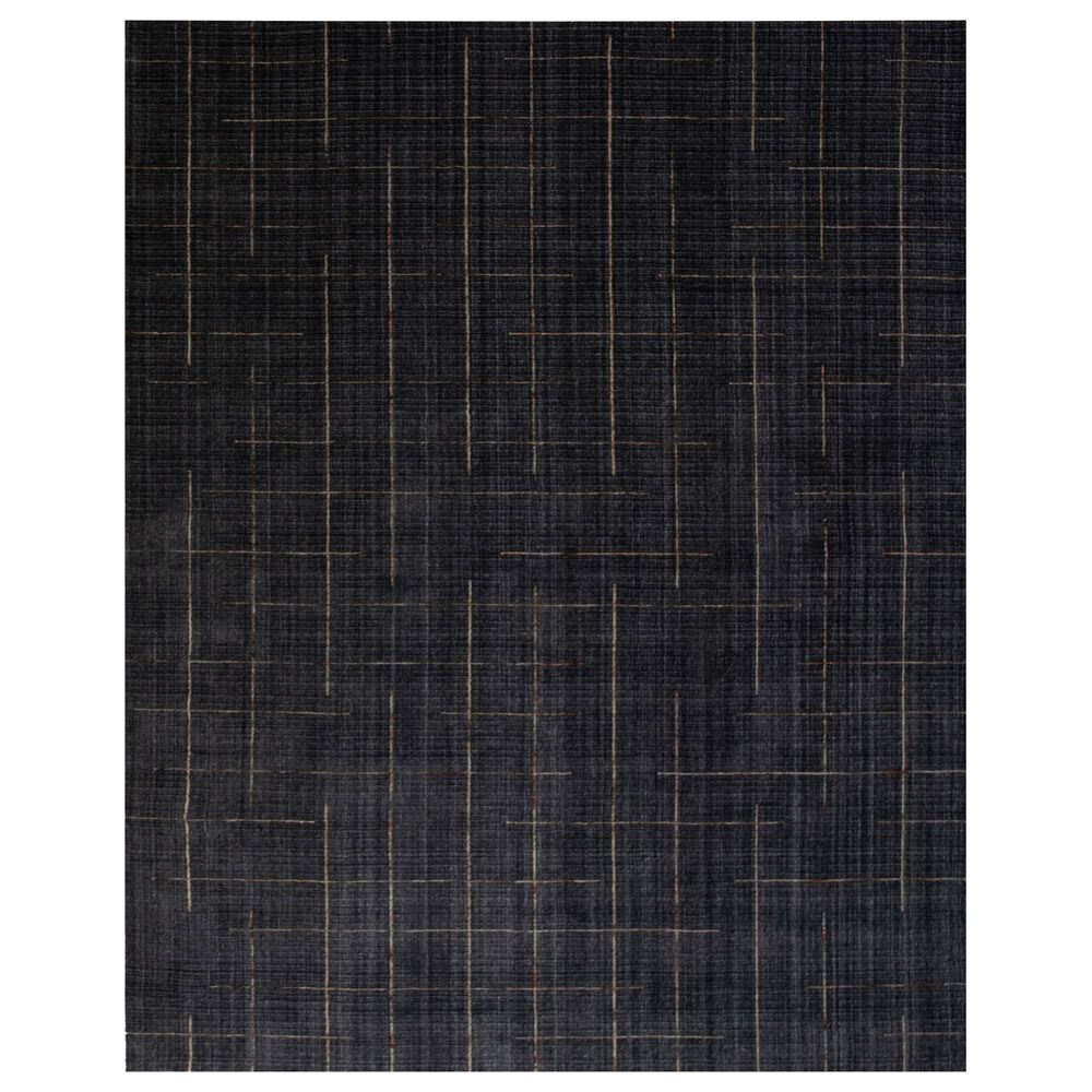 RIZZY Kiki Charcoal, Rust, Beige and Ivory 4" x 6" Area Rug, , large