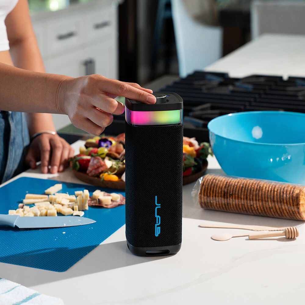 JLab JBuds Party Portable Bluetooth Speaker in Black, , large