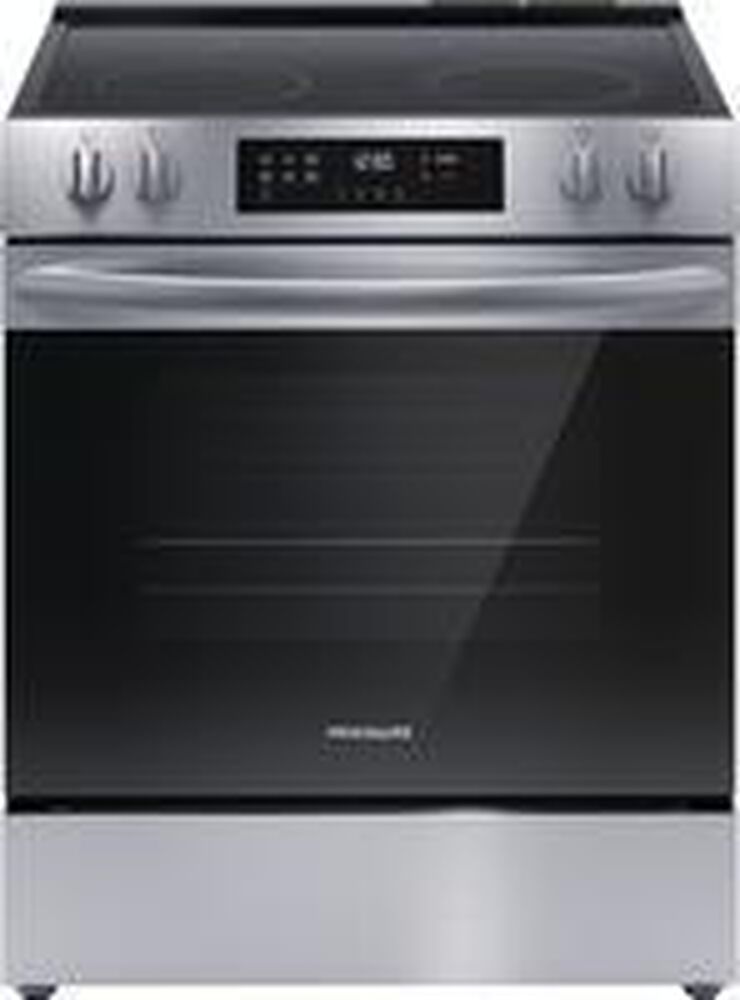 Frigidaire 30&quot; Front Control Electric Range in Stainless Steel, , large