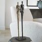 Uttermost Two"s Company Sculpture in Dark Bronze and Antique Brass, , large