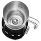 Smeg 20 Oz Retro Style Milk Frother in Black and Polished Chrome, , large