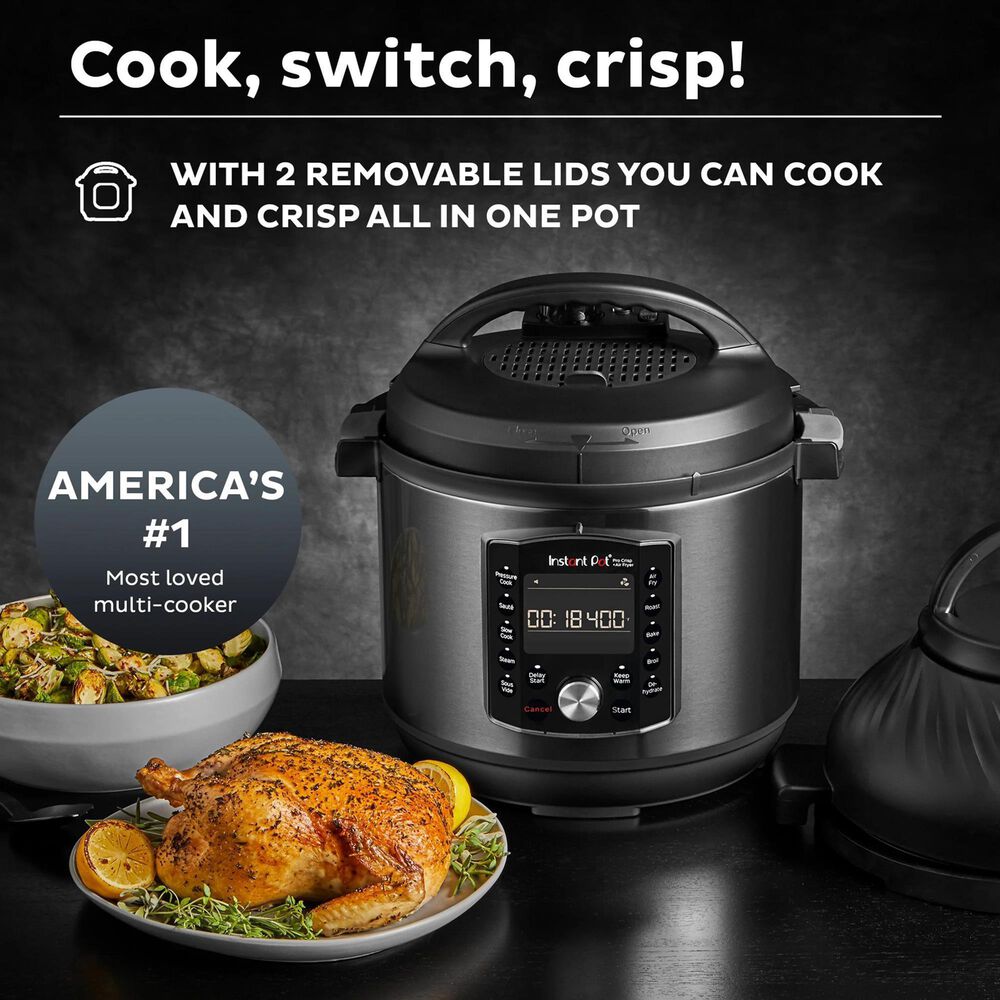 Instant Brands Instant Pot 8 Qt Black Pro Crisp Air Fryer, , large