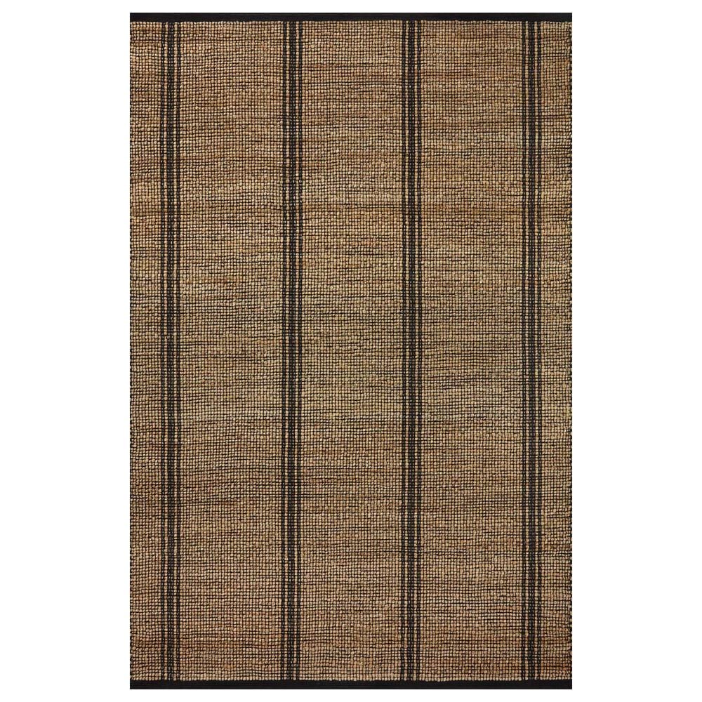 Angela Rose Colton 2" x 3" Natural and Black Area Rug, , large