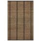 Angela Rose Colton 2" x 3" Natural and Black Area Rug, , large