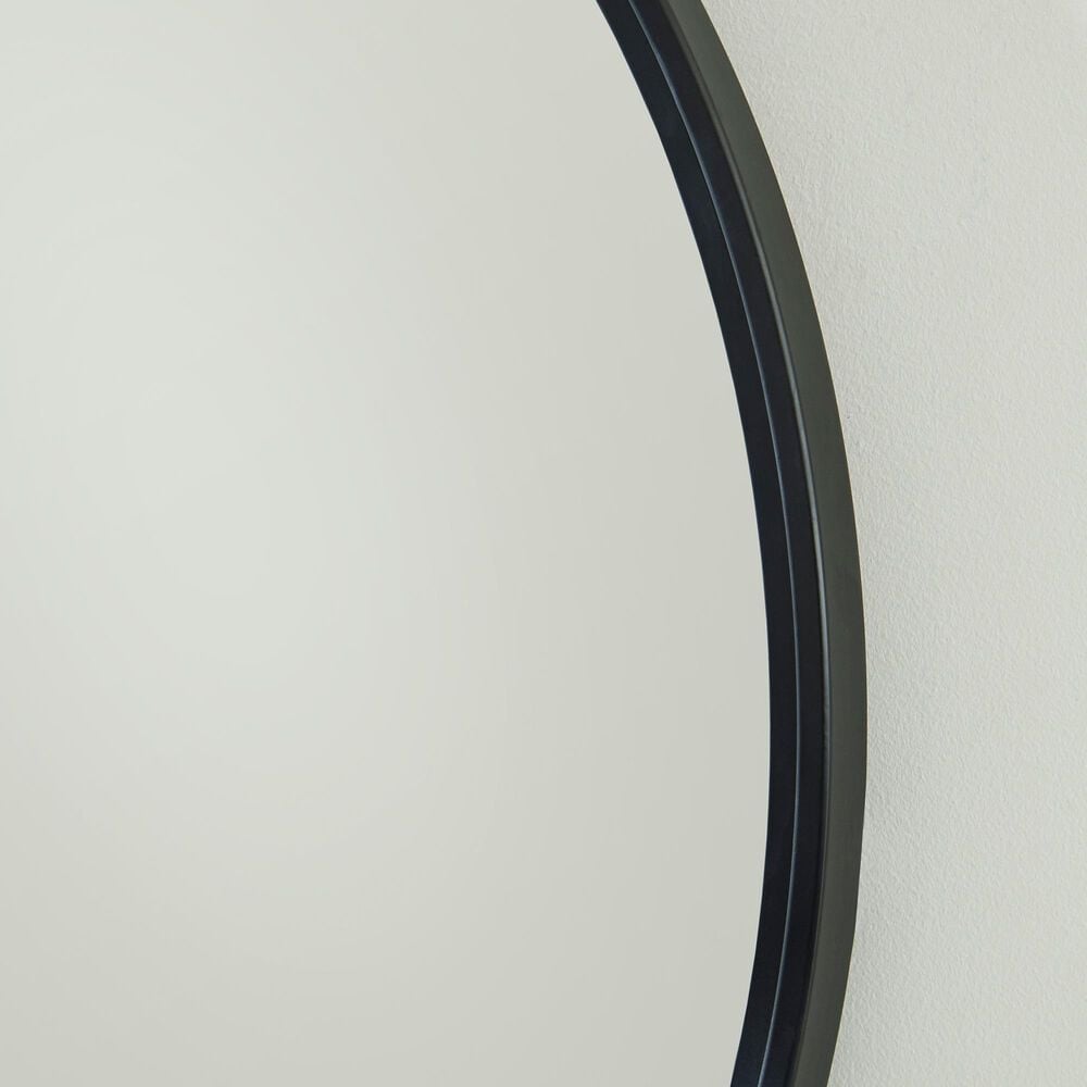 Ashley Brocky Accent Mirror in Black, , large