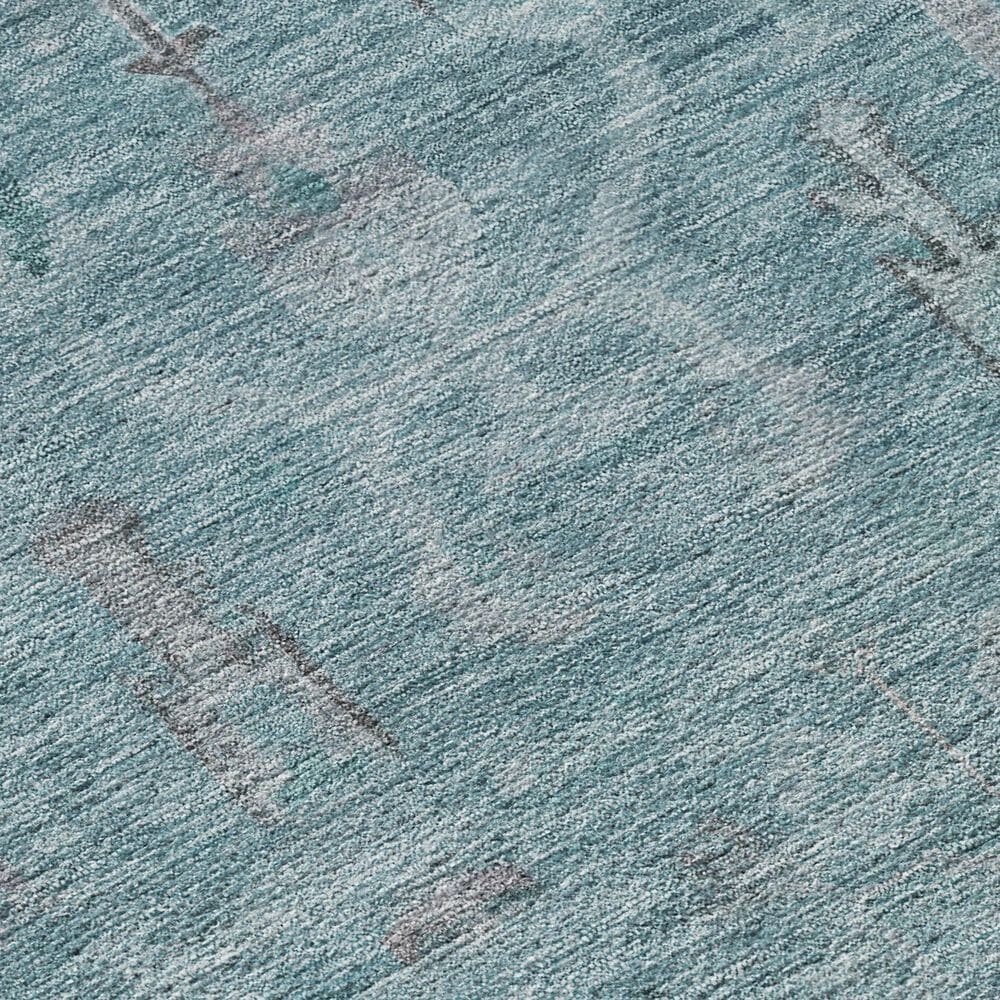 Dalyn Rug Company Solace SL11 1&#39;8&quot; x 2&#39;6&quot; Aqua Area Rug, , large