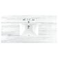 James Martin Vanities Emmeline 48" Single Vanity in Pebble Oak with 3 cm Arctic Fall Solid Surface Top, , large