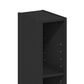 HOMLUX 2-Tier Open Bookcase with 6" Shelf in Blackwood, , large